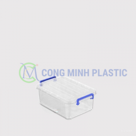 Thùng Nhựa Chữ Nhật Có Nắp 10 Lít