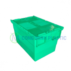 Thùng nhựa có nắp cài card