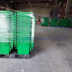 Thùng nhựa có nắp NLC901