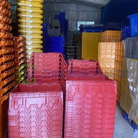 Thùng nhựa có nắp NLC901