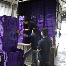 Thùng nhựa đặc HS017