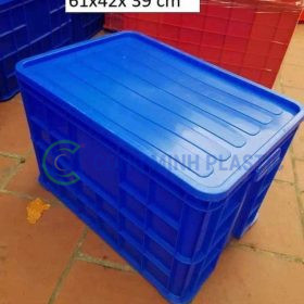 Thùng nhựa đặc HS026