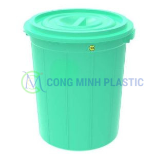 Thùng nhựa tròn 120L