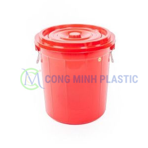 Thùng Nhựa Tròn 35L