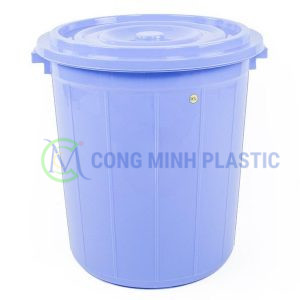 Thùng nhựa tròn 90L