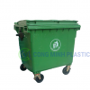 Thùng Rác Nhựa 1100 Lít