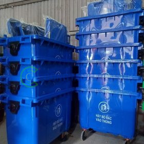 Thùng Rác Nhựa 660 Lít