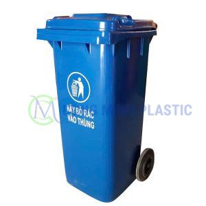 Thùng Rác Nhựa 120 Lít