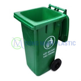 Thùng Rác Nhựa 120 Lít