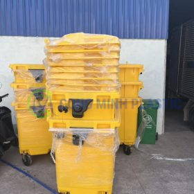 Thùng Rác Nhựa 660 Lít