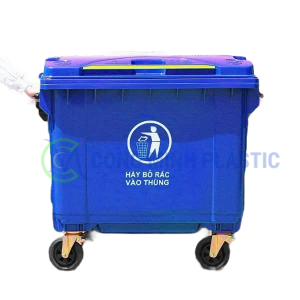 Thùng Rác Nhựa 660 Lít