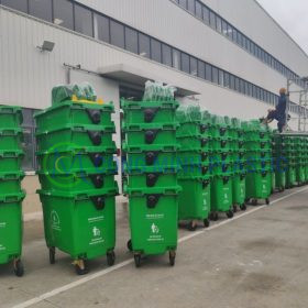 Thùng Rác Nhựa 660 Lít