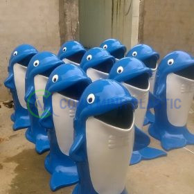 Thùng Rác Composite Hình Gấu Trúc