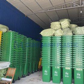 Thùng Rác Nhựa 100 Lít