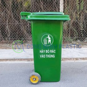 Thùng Rác Nhựa Composite 120 Lít