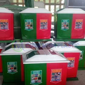 Thùng Rác Nhựa Composite 2 Ngăn