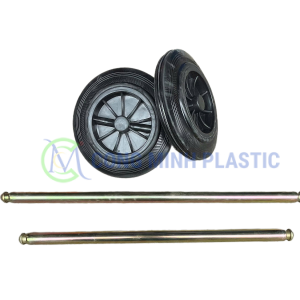 Trục – Bánh Xe Thùng Rác Nhựa 120L và 240L