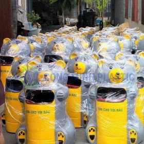 Thùng Rác Nhựa Composite Hình Con Voi CM08