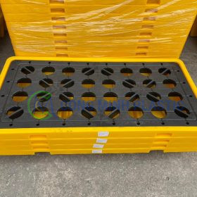 Pallet Chống Tràn 2 Phuy Cao