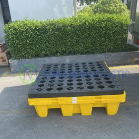 Pallet Chống Tràn 4 Phuy Cao
