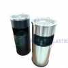 Thùng Rác Inox Gạt Tàn Tròn CM01