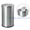 Thùng Rác Inox Nắp Lật 80 Lít