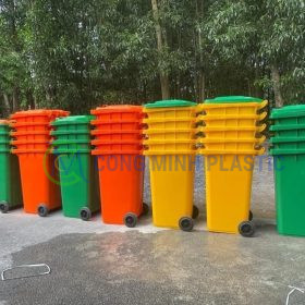 Thùng Rác Nhựa Y Tế 120 Lít