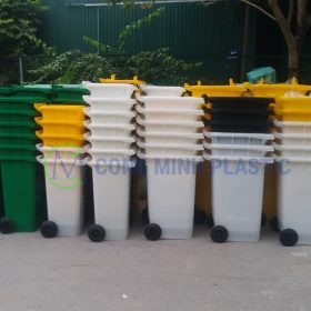 Thùng Rác Nhựa Y Tế 240 Lít
