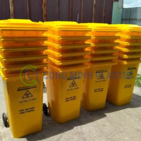 Thùng Rác Nhựa Y Tế 240 Lít