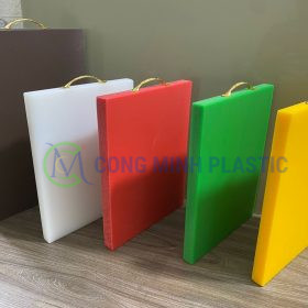 Thớt nhựa thực phẩm chữ nhật CM01