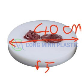 Thớt Nhựa PE Tròn CM02