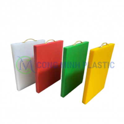 Thớt nhựa thực phẩm chữ nhật CM01
