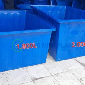 Thùng Nhựa Chữ Nhật 1800 Lít