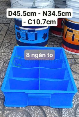 Khay Nhựa Chia Ngăn 08