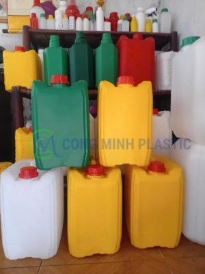 Can Nhựa 5 Lít Vuông