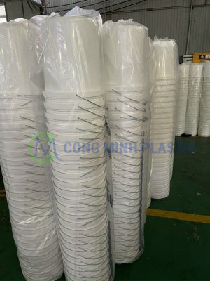 Xô Nắp Rót 20 Lít Nhiều Màu