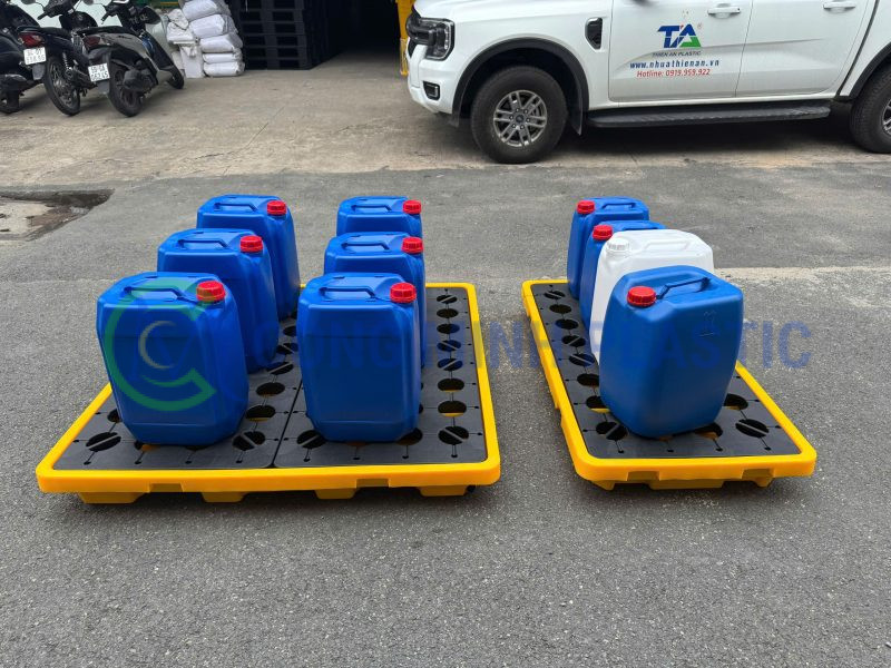 Pallet Chống Tràn Bảo Vệ Môi Trường
