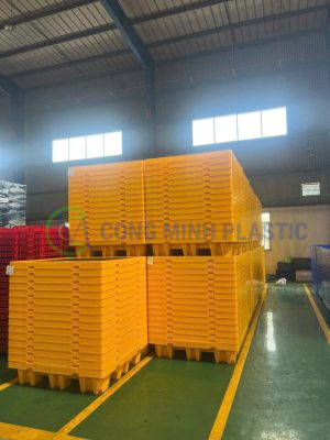 Pallet Chống Tràn 4 Phuy Cao BVMT