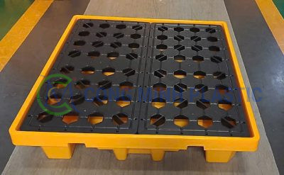 Pallet Chống Tràn 4 Phuy Cao BVMT