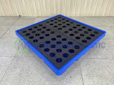 Pallet Chống Tràn 4 Phuy Cao BVMT