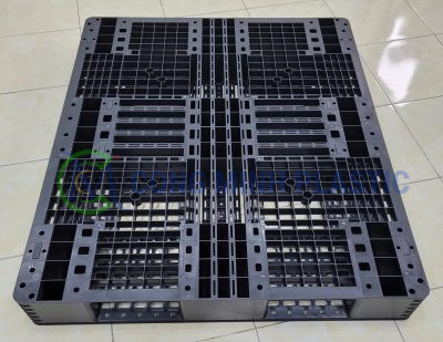 Pallet Nhựa Chân Giằng 1300x1100x150mm