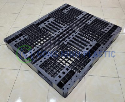 Pallet Nhựa Chân Giằng 1300x1100x150mm